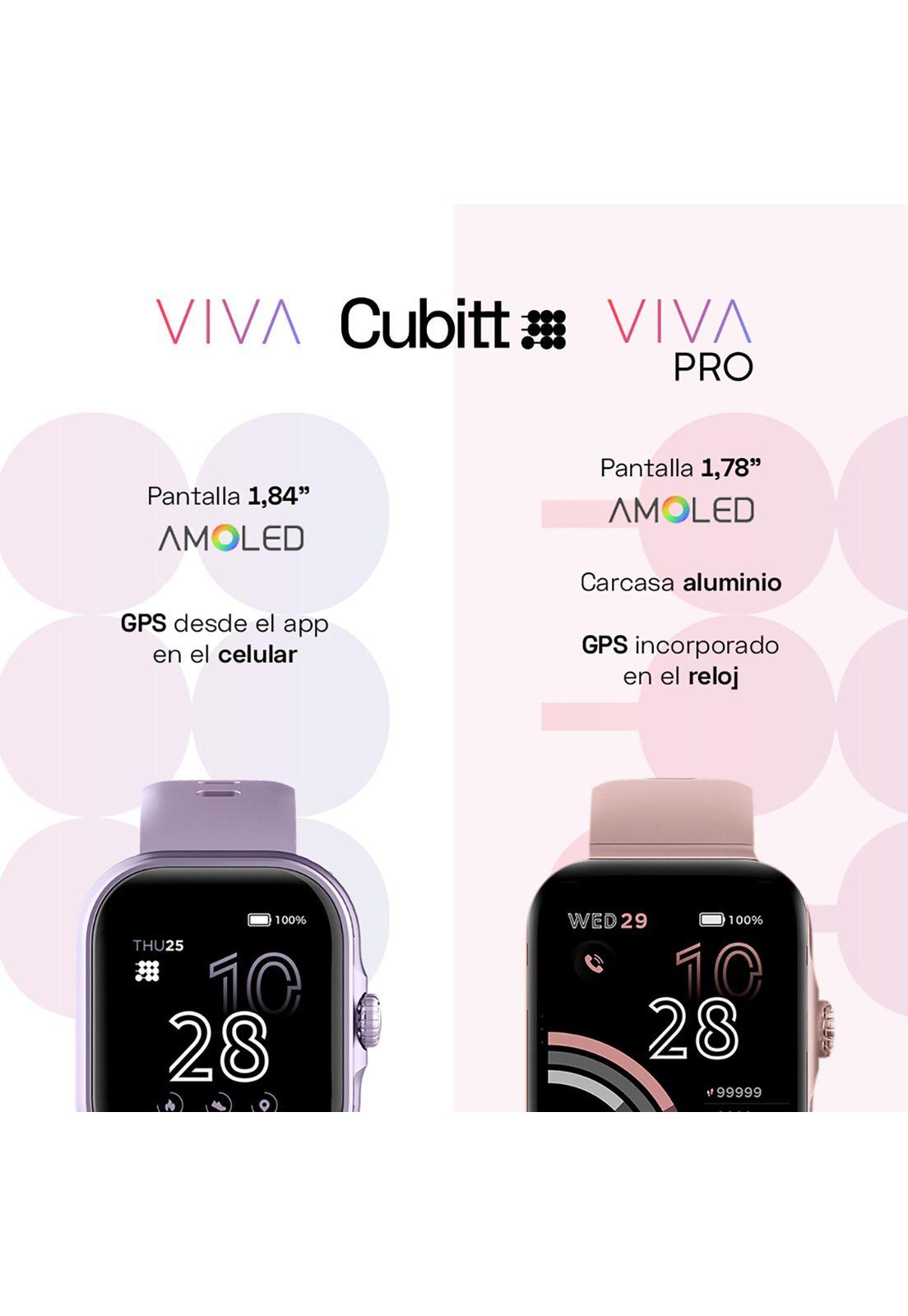 Reloj Smart Watch Cubitt CT-VIVA4 Unisex Morado-4