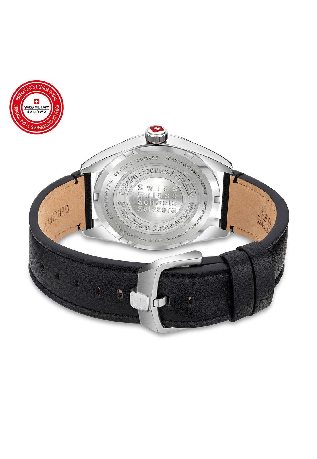 Reloj Swiss Military Hanowa  06-4345.7.04.003 Negro-2
