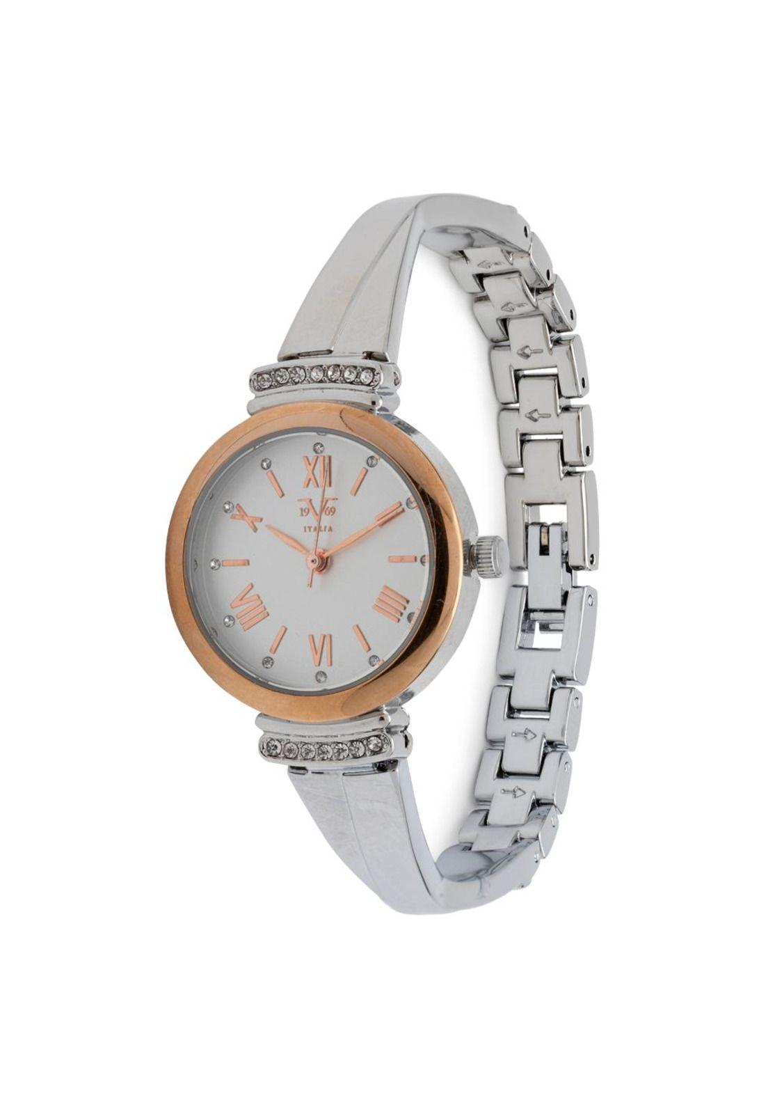 Reloj 19v69 Italia V1969-262-4 Plateado Mujer-2