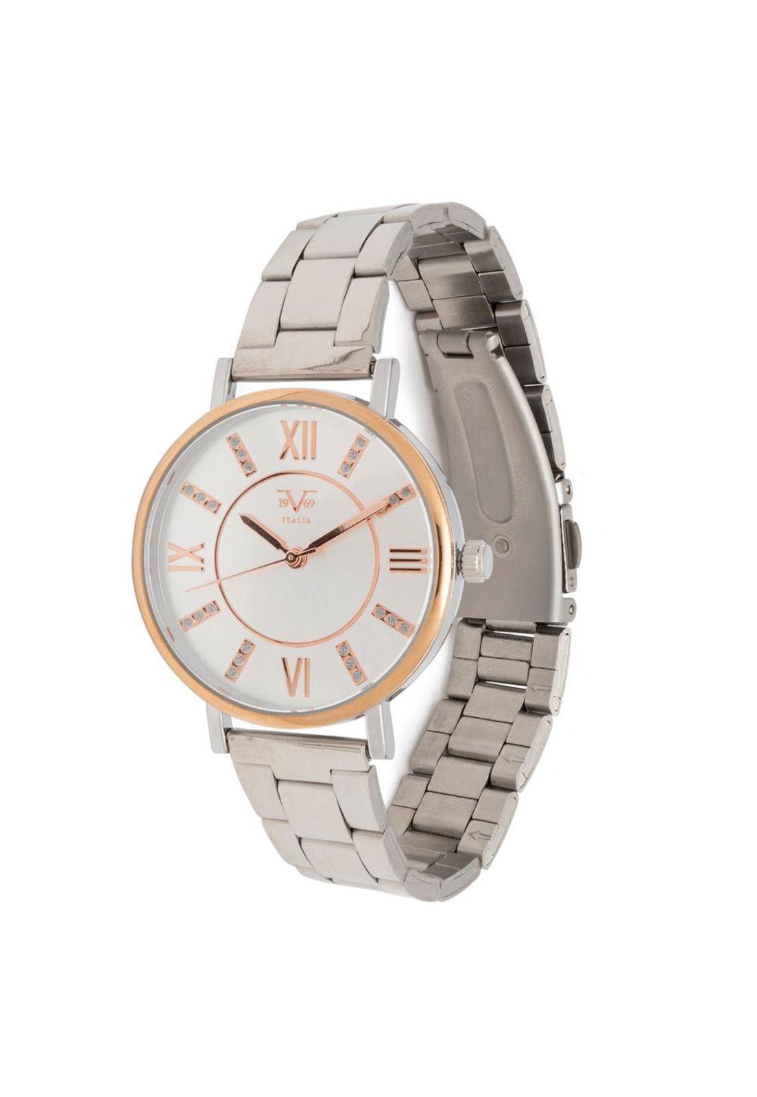 Reloj 19v69 Italia V1969-249-8 Plateado Mujer-2