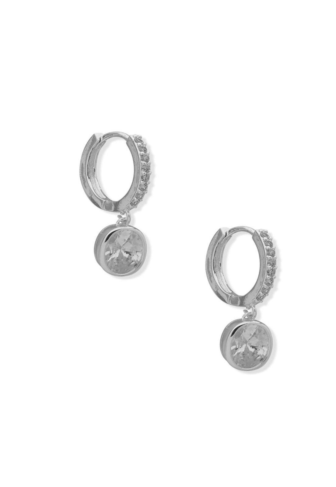 Aros Anne Klein Plateado Mujer 01G00695-1