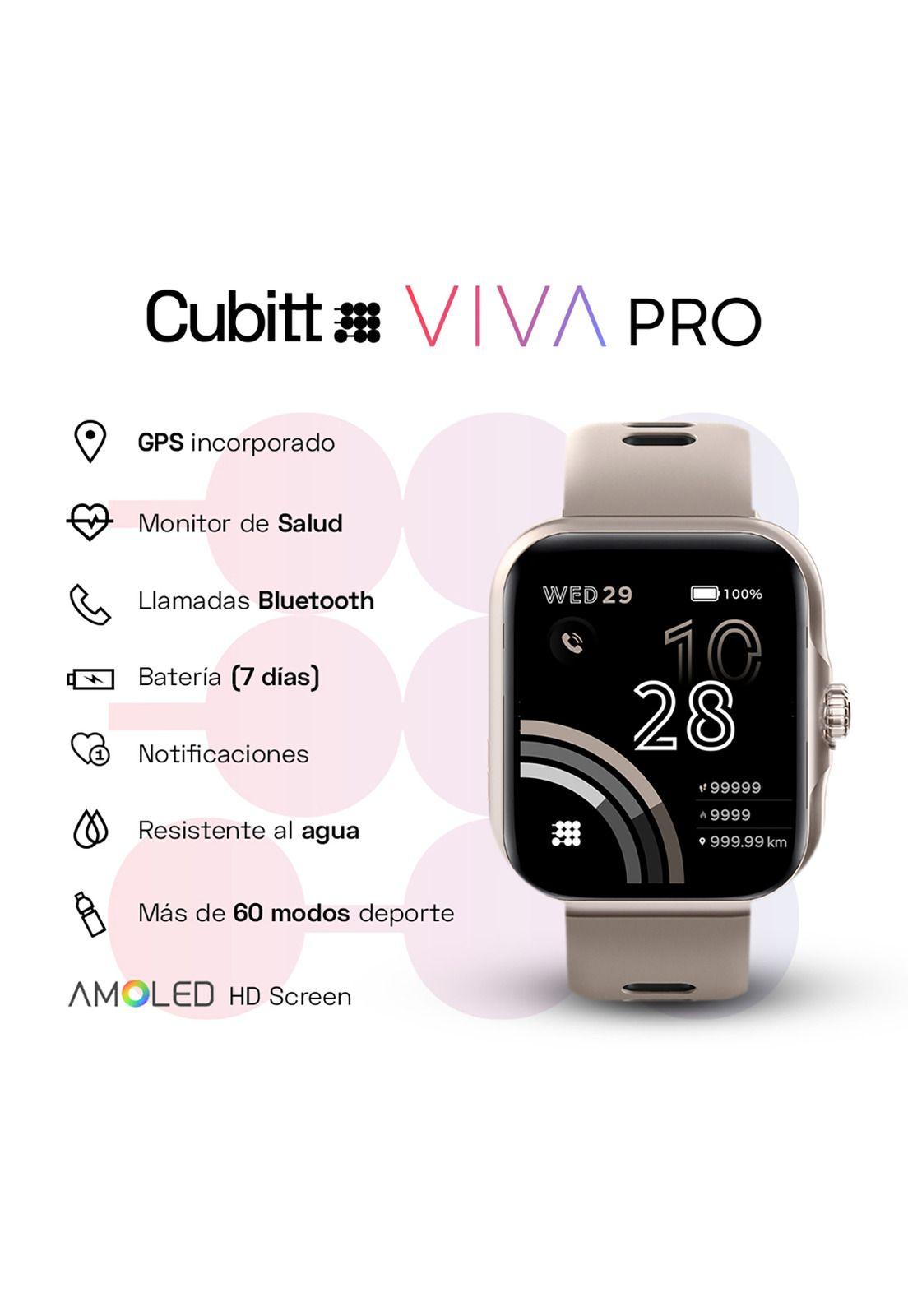 Reloj Smart Watch Cubitt CT-VIVAP8 Unisex Gris-2
