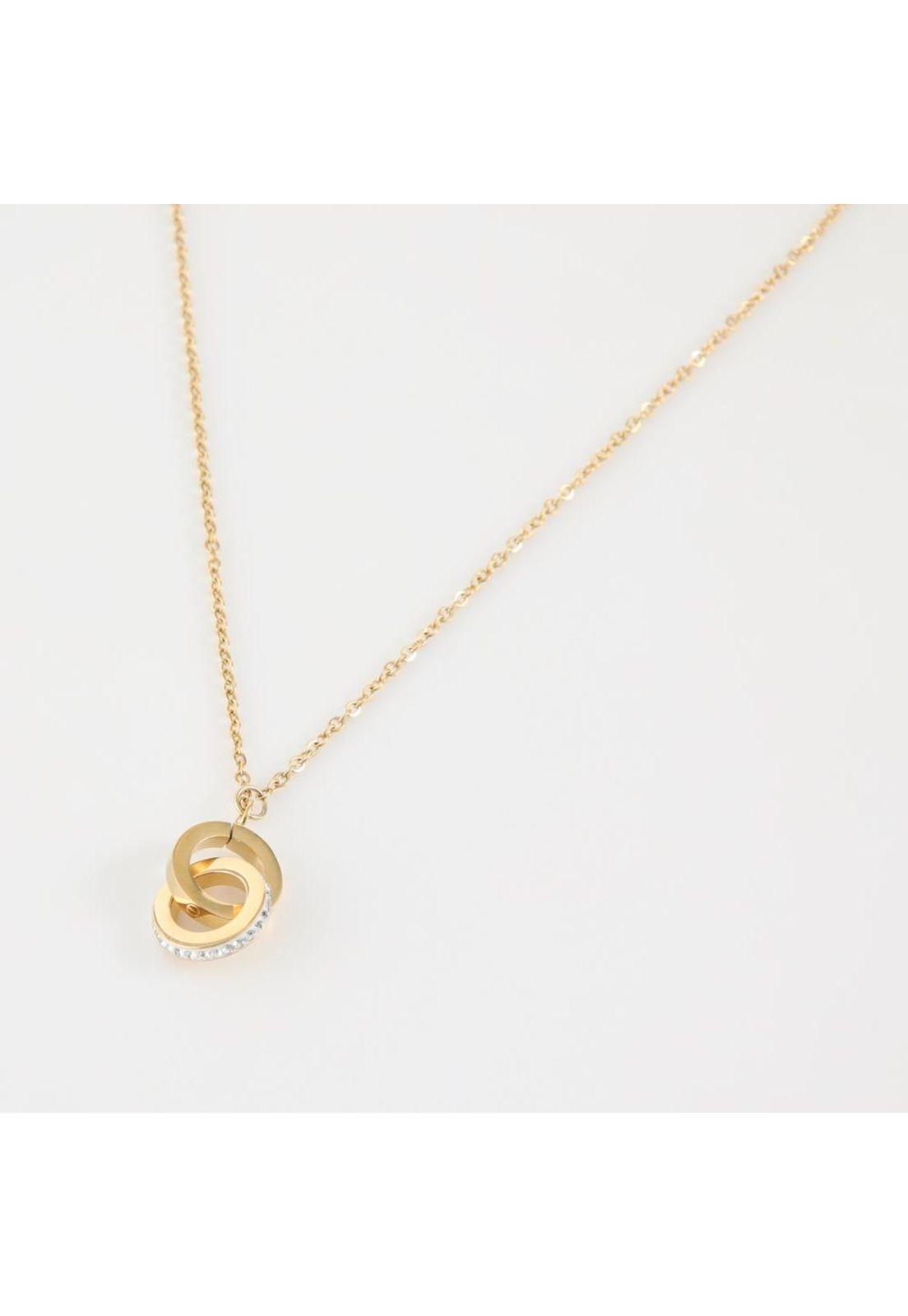 Collar 19V69 Italia Dorado Mujer STNE335-1