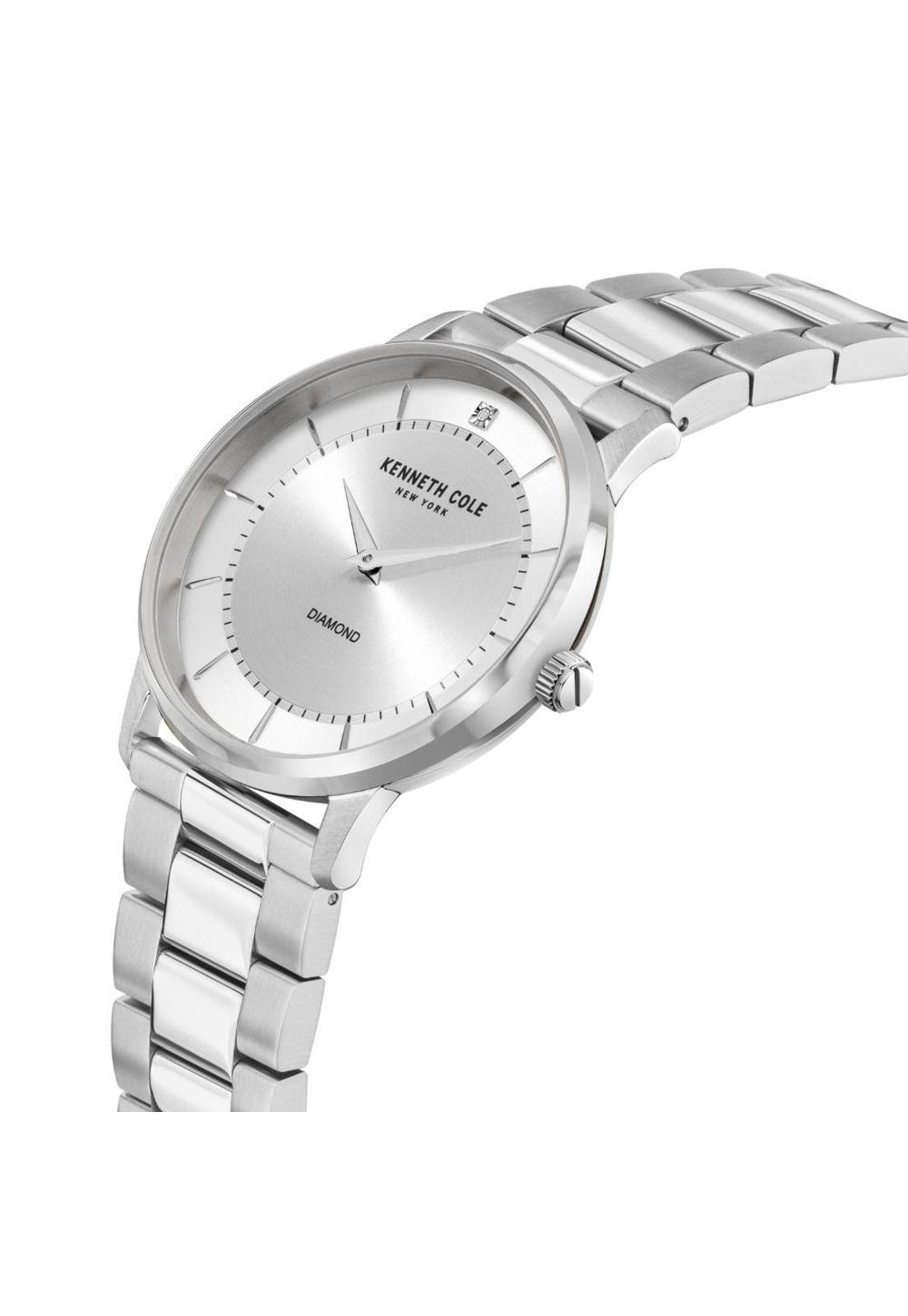 Reloj Kenneth Cole New York KCWGG2106304 Plateado Hombre-2