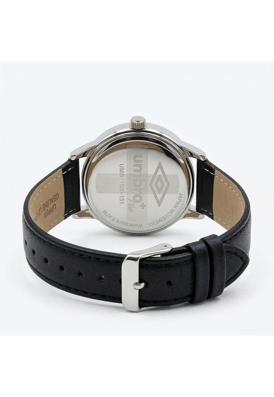 Reloj Análogo Hombre Umbro Plus Negro UMBP-1500-151-2