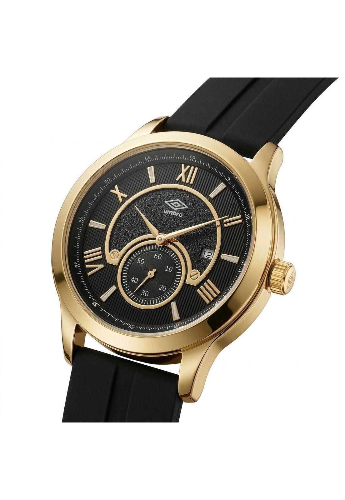 Reloj Análogo Hombre Umbro Plus Negro UMBP-1500-134-1