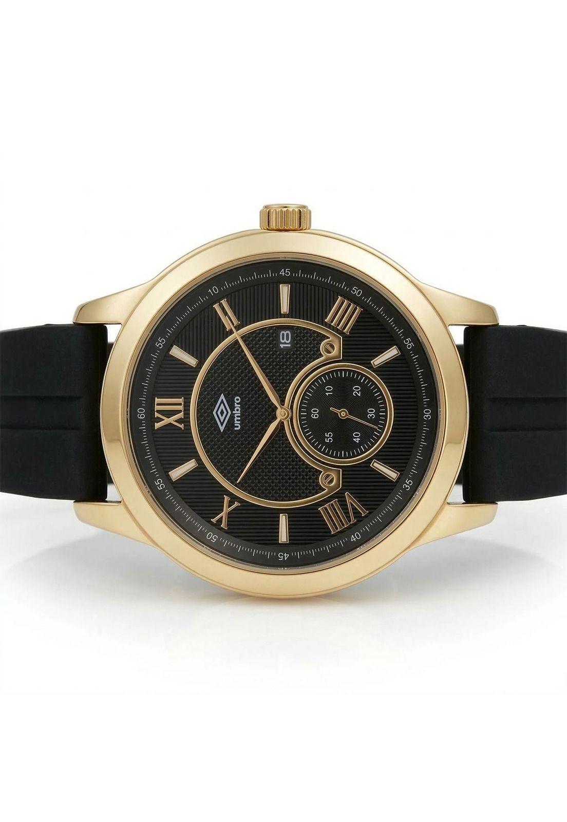 Reloj Análogo Hombre Umbro Plus Negro UMBP-1500-134-2