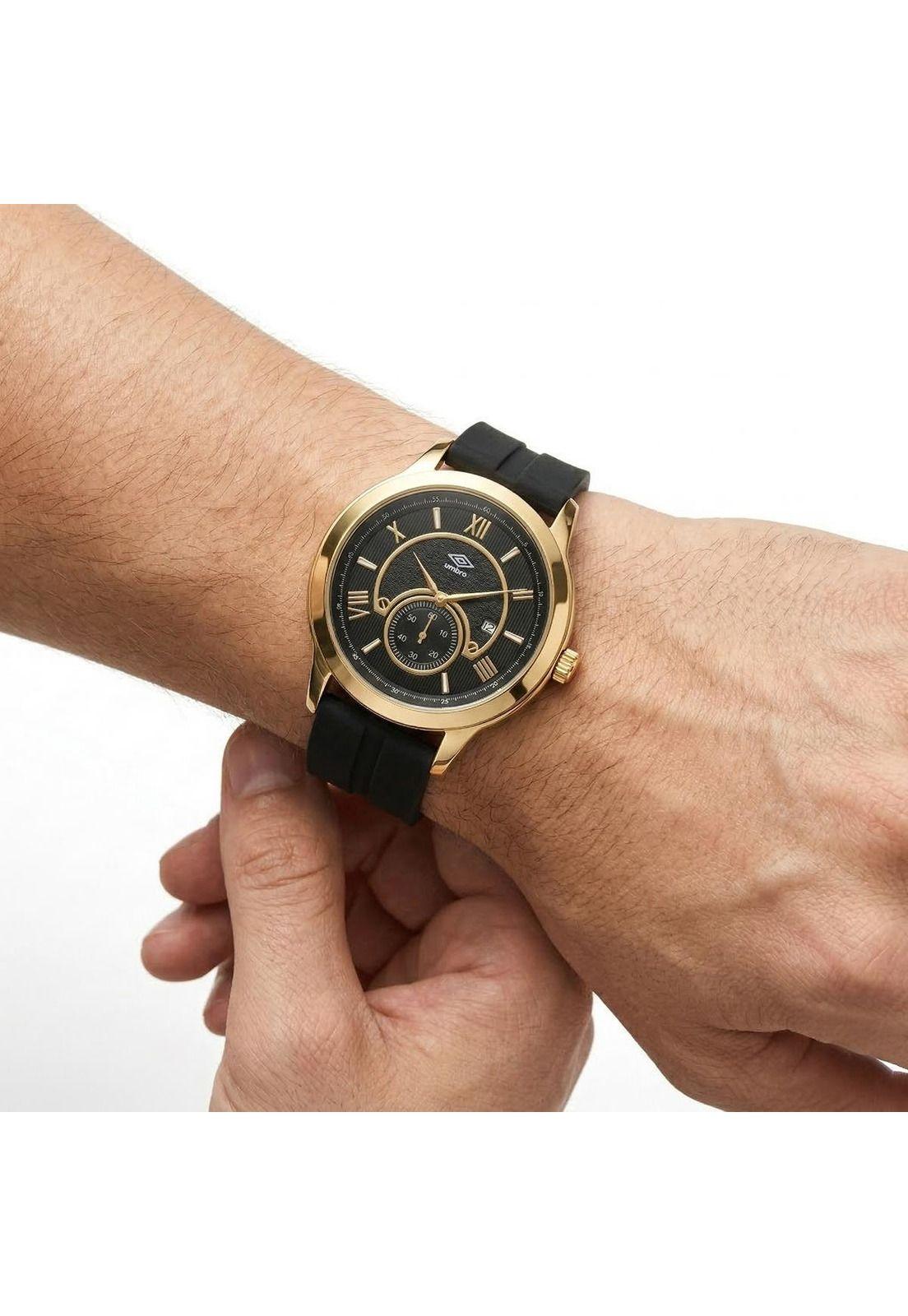 Reloj Análogo Hombre Umbro Plus Negro UMBP-1500-134-3