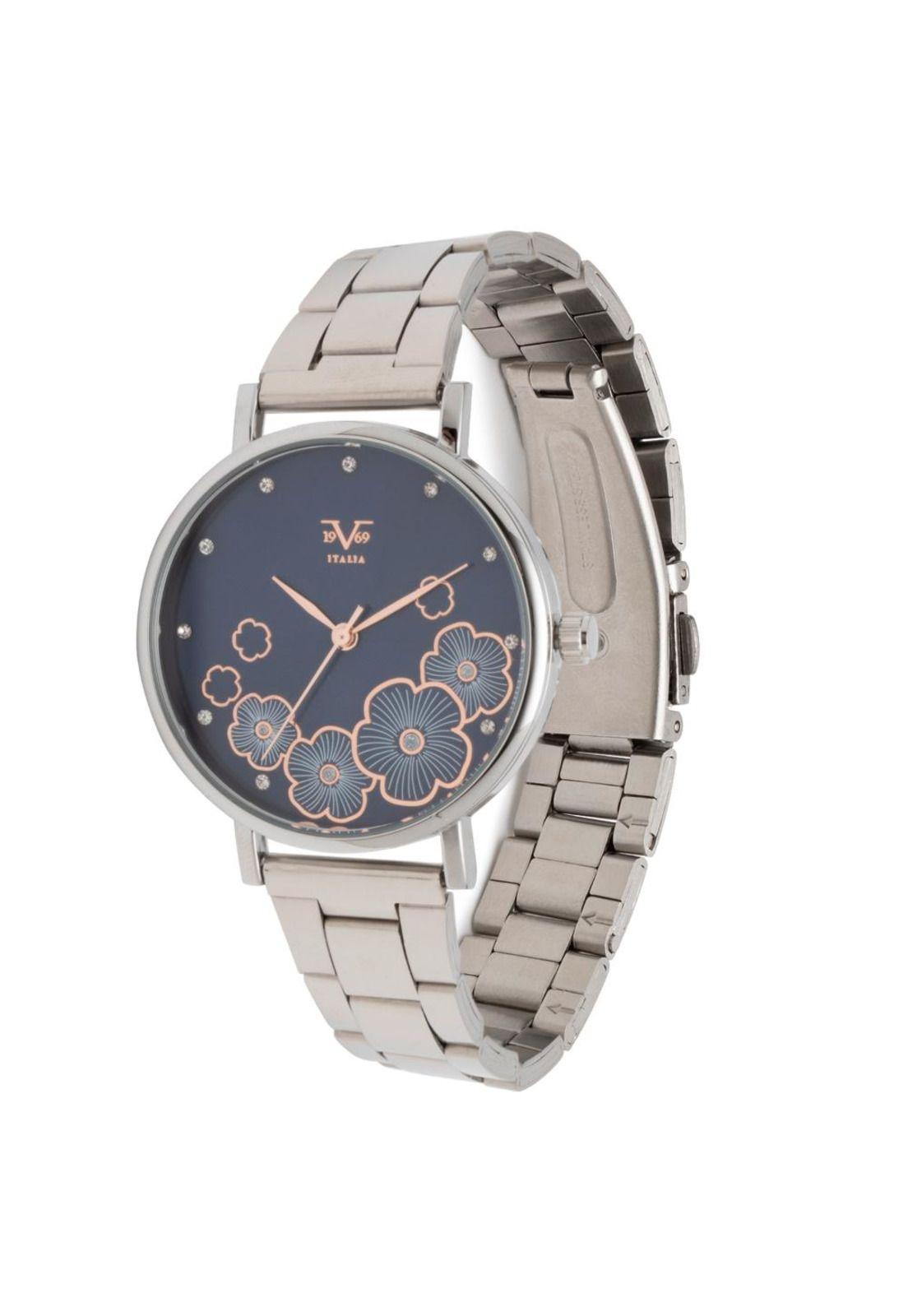 Reloj 19v69 Italia V1969-251-5 Plateado Mujer-2