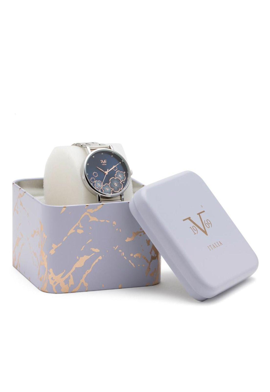Reloj 19v69 Italia V1969-251-5 Plateado Mujer-3