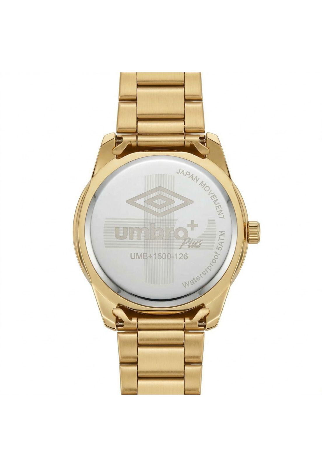 Reloj Análogo Hombre Umbro Plus Dorado UMBP-1500-126-2