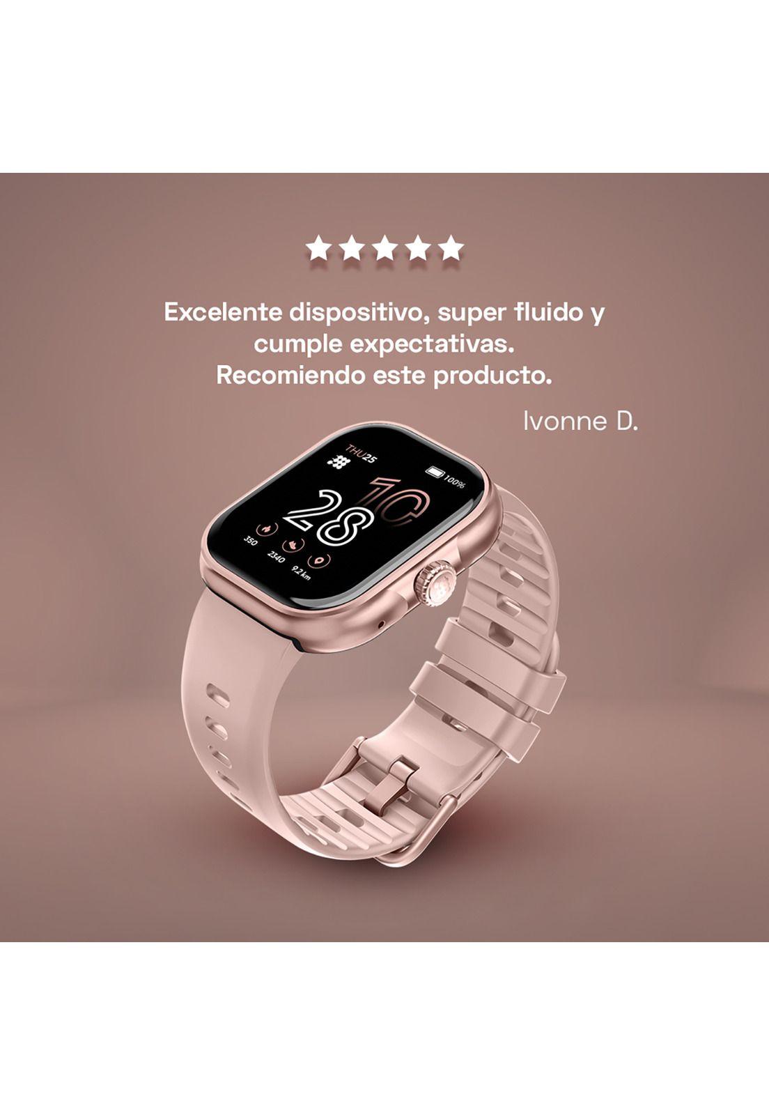 Reloj Smart Watch Cubitt CT-VIVA5 Unisex Oro Rosa-4
