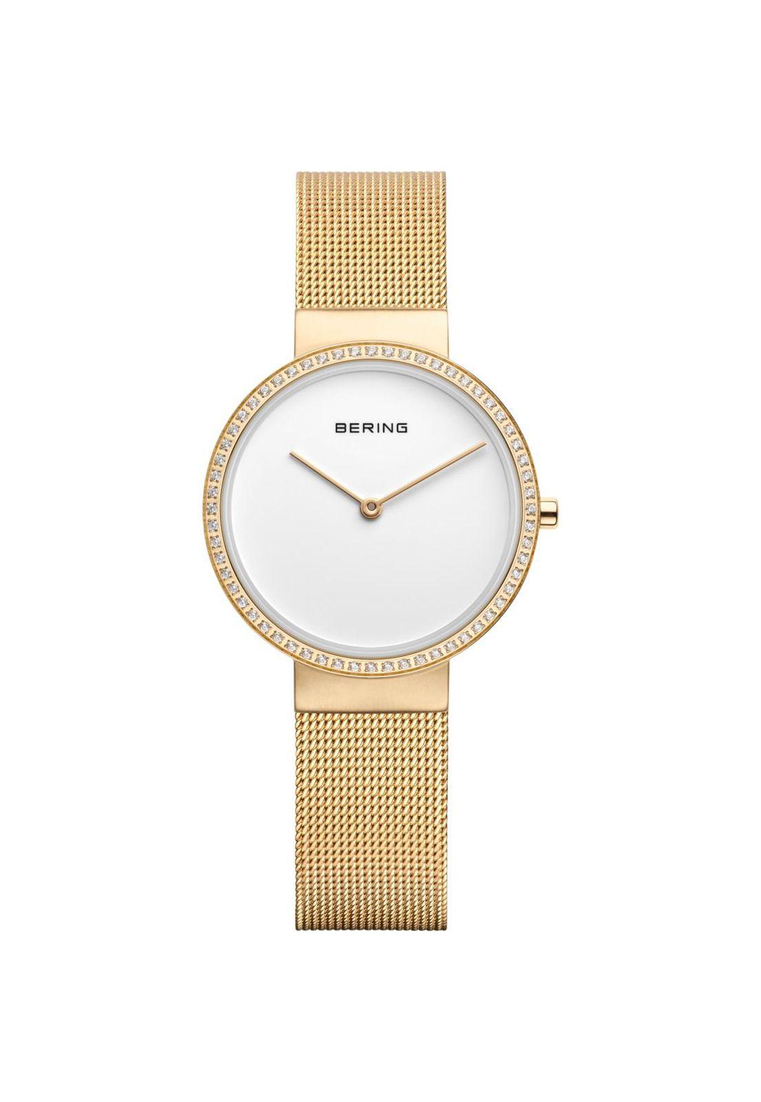 Reloj Análogo Mujer Bering Dorado 14531-330-0