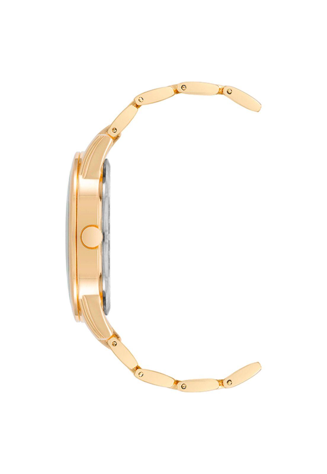 Reloj Nine West NW/1578CHGB Dorado Mujer-2