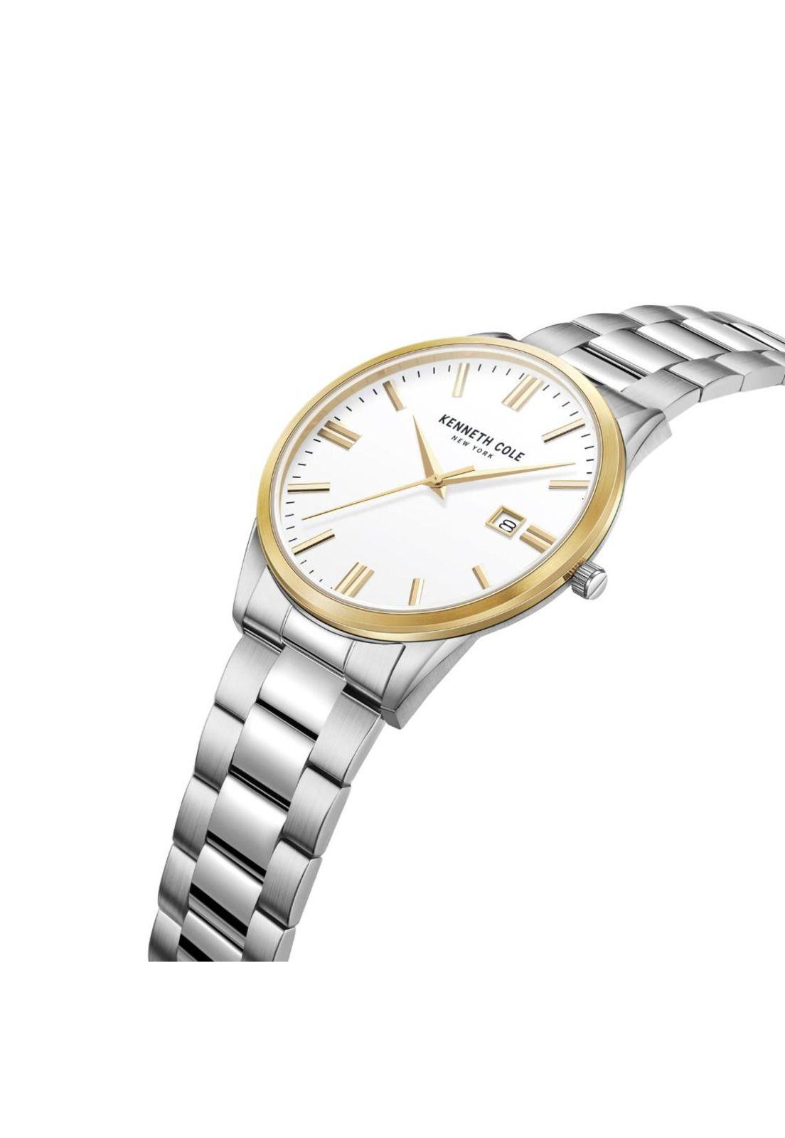 Reloj Kenneth Cole New York KCWGH2233606 Plateado Hombre-2