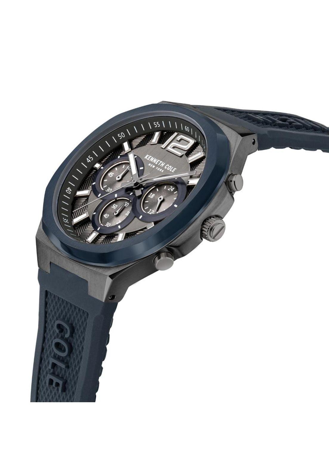 Reloj Kenneth Cole New York KCWGO2104903 Azul Hombre-2