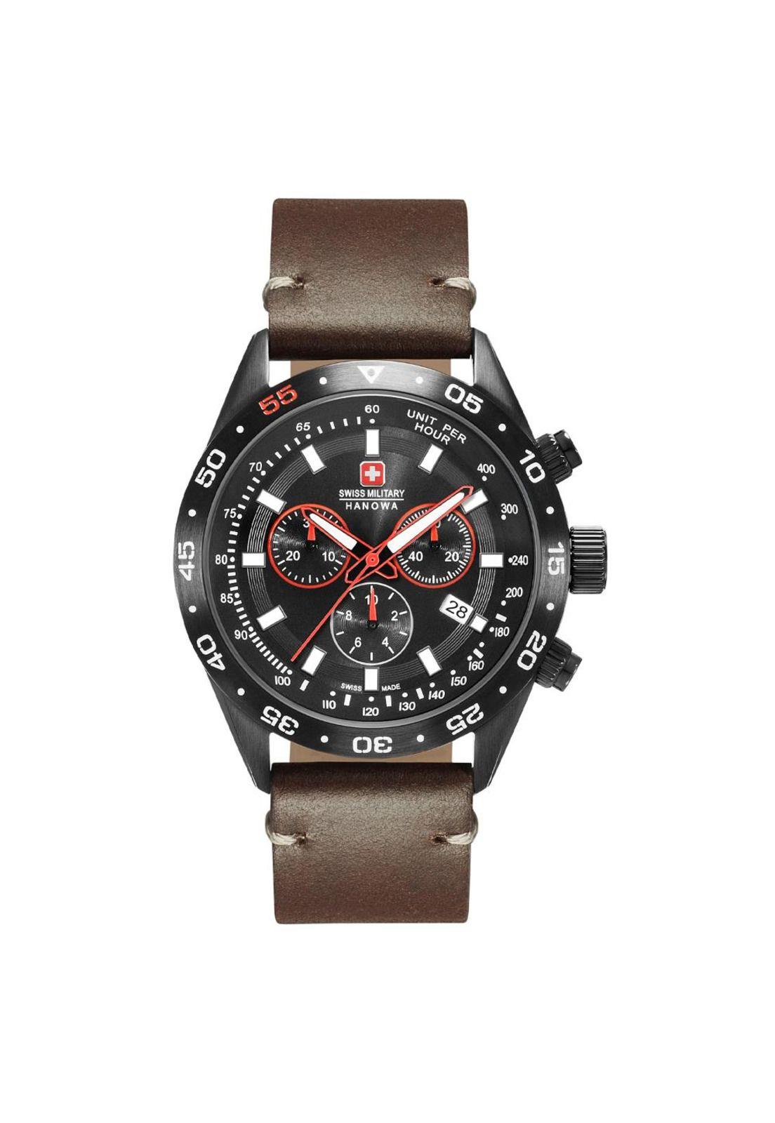 Reloj Swiss Military Hanowa 06-4318.13.007 Café Hombre-0
