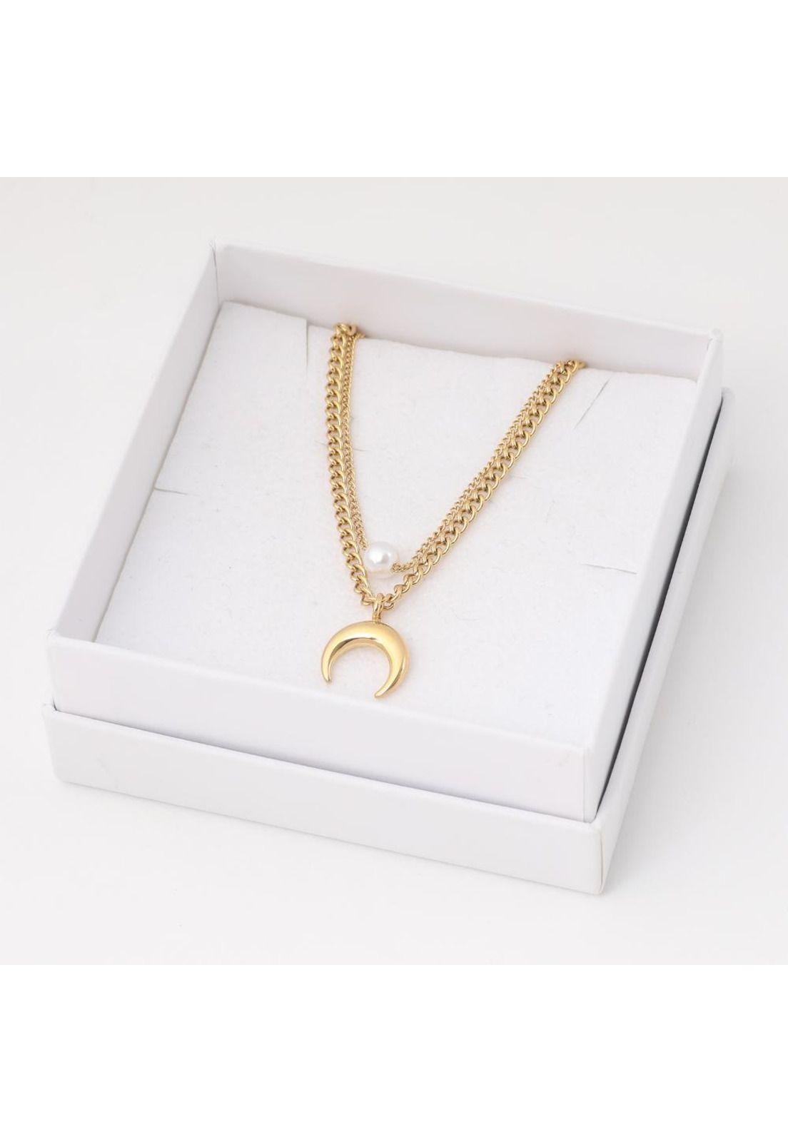 Collar 19V69 Italia Dorado STNE058-2