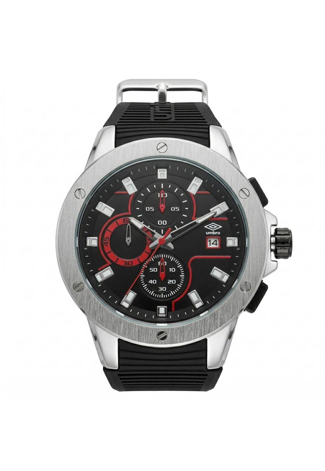 Reloj Análogo Hombre Umbro Plus Negro UMBP-1500-98-0