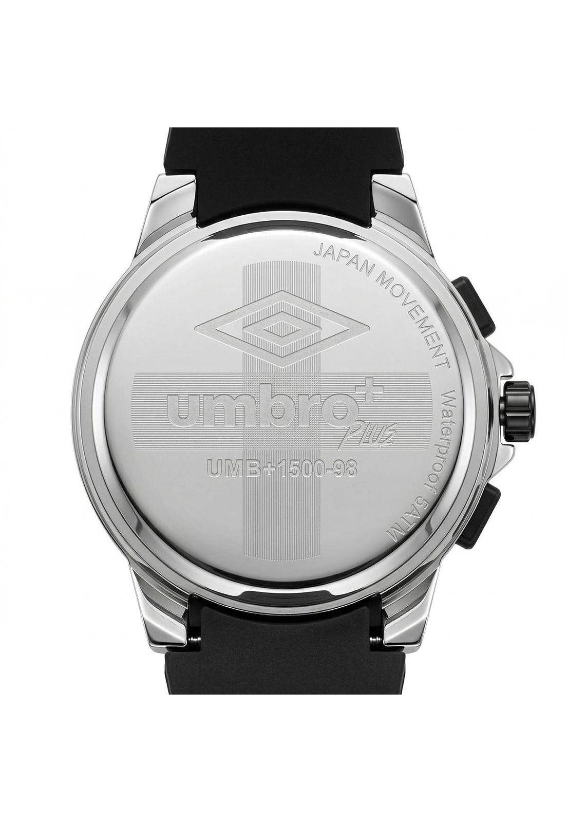 Reloj Análogo Hombre Umbro Plus Negro UMBP-1500-98-2