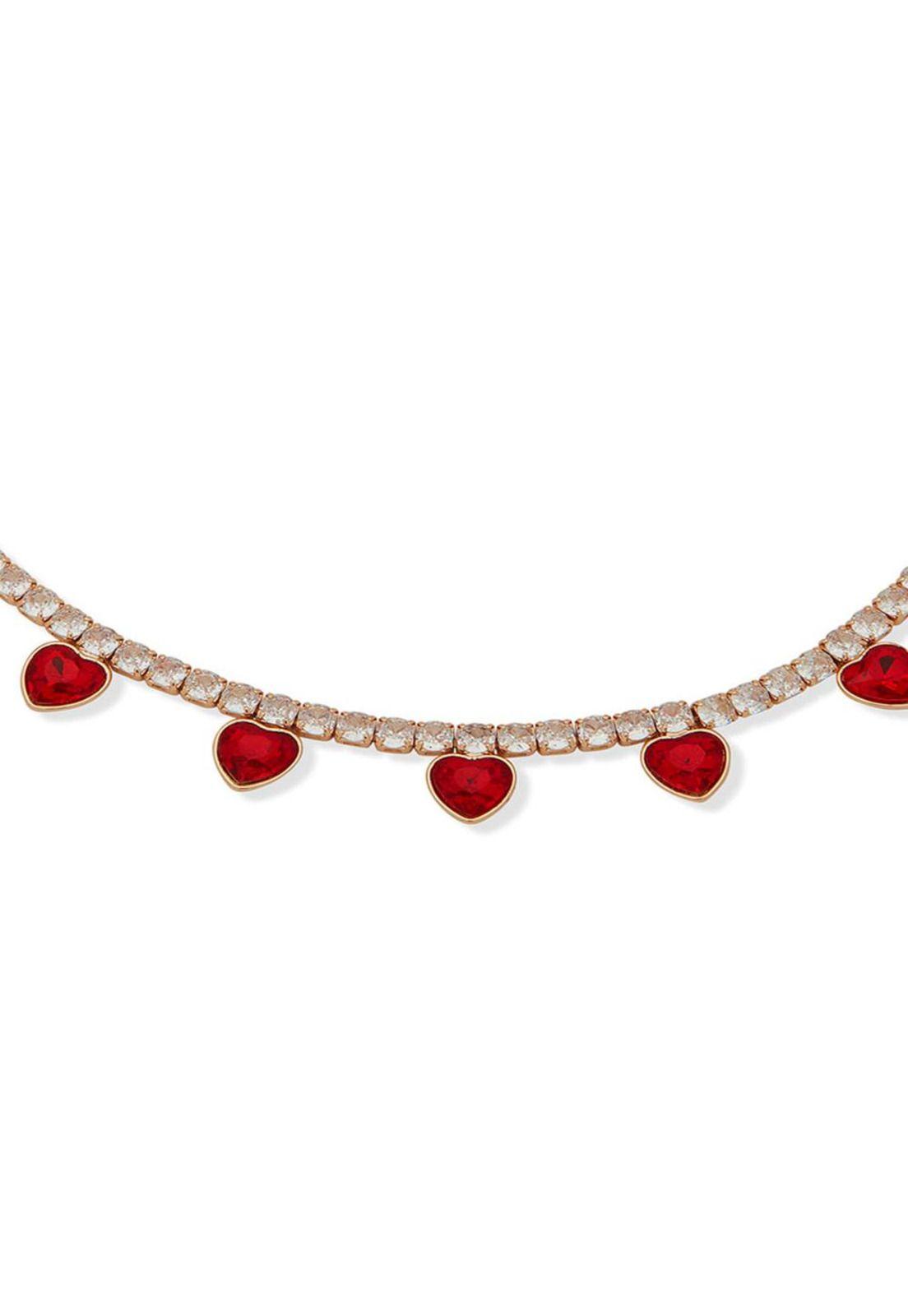 Collar Anne Klein Rojo Mujer-1