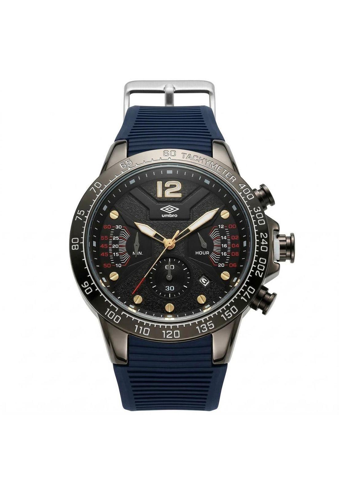 Reloj Análogo Hombre Umbro Plus Negro UMBP-1500-94-0