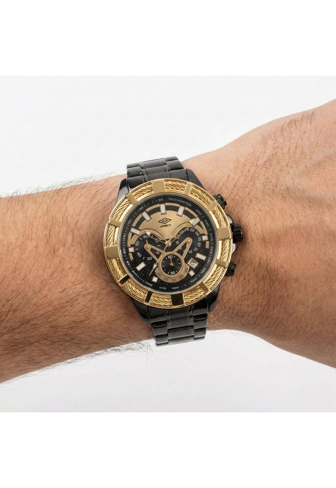 Reloj Análogo Hombre Umbro Plus Gris UMBP-1500-68-4