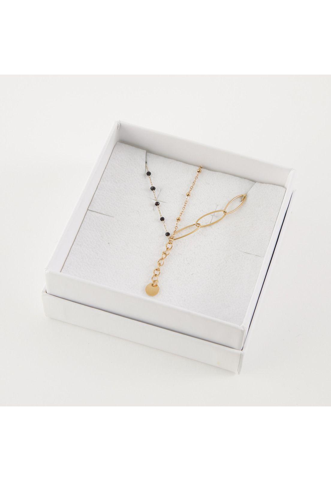 Pulsera Doble  19v69 Dorado Mujer STB162-2
