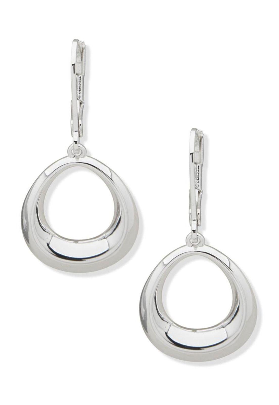 Aros Anne Klein Plateados 01G01143-0