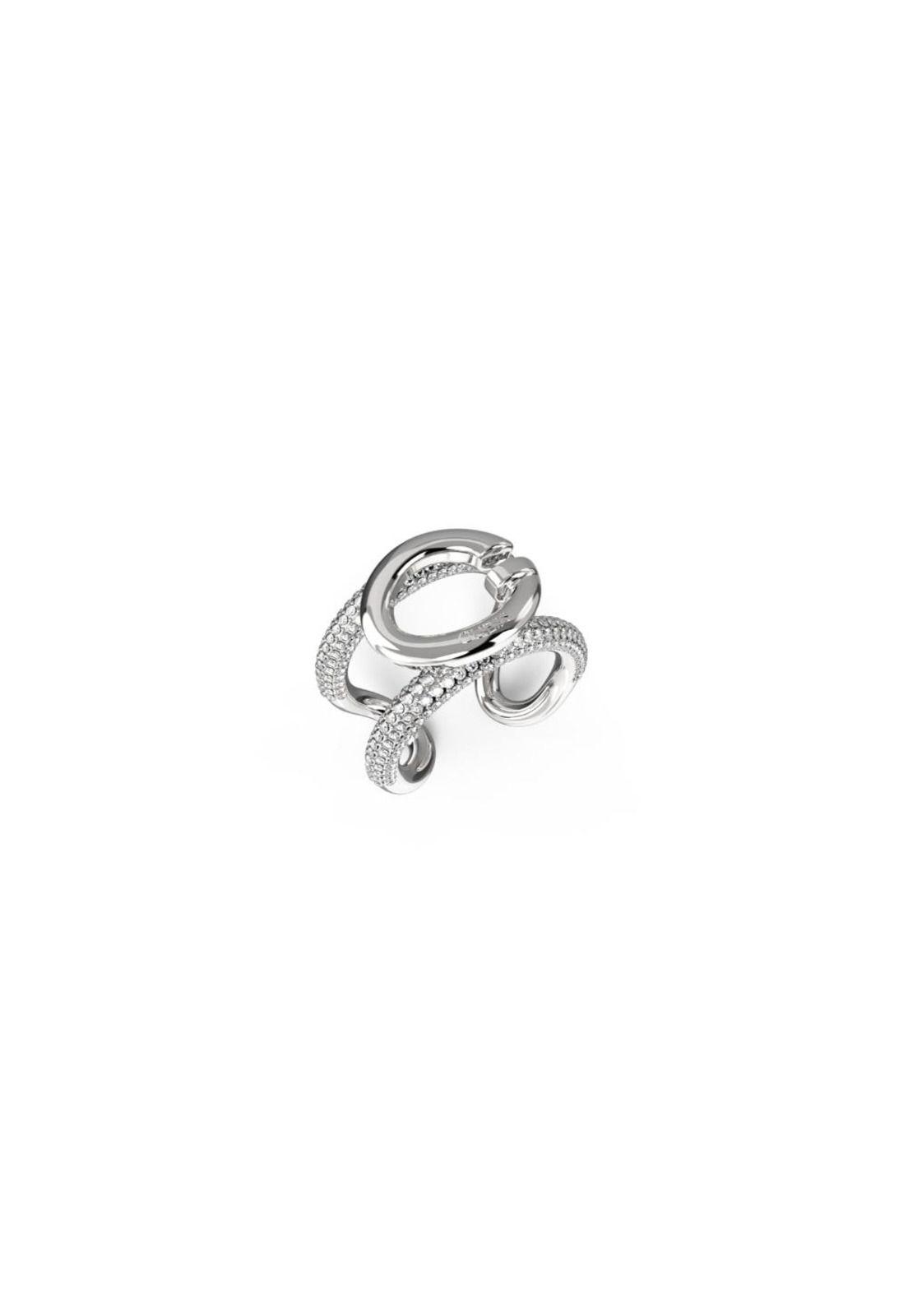 Anillo Guess Plateado JUBR04522JWRH52-0
