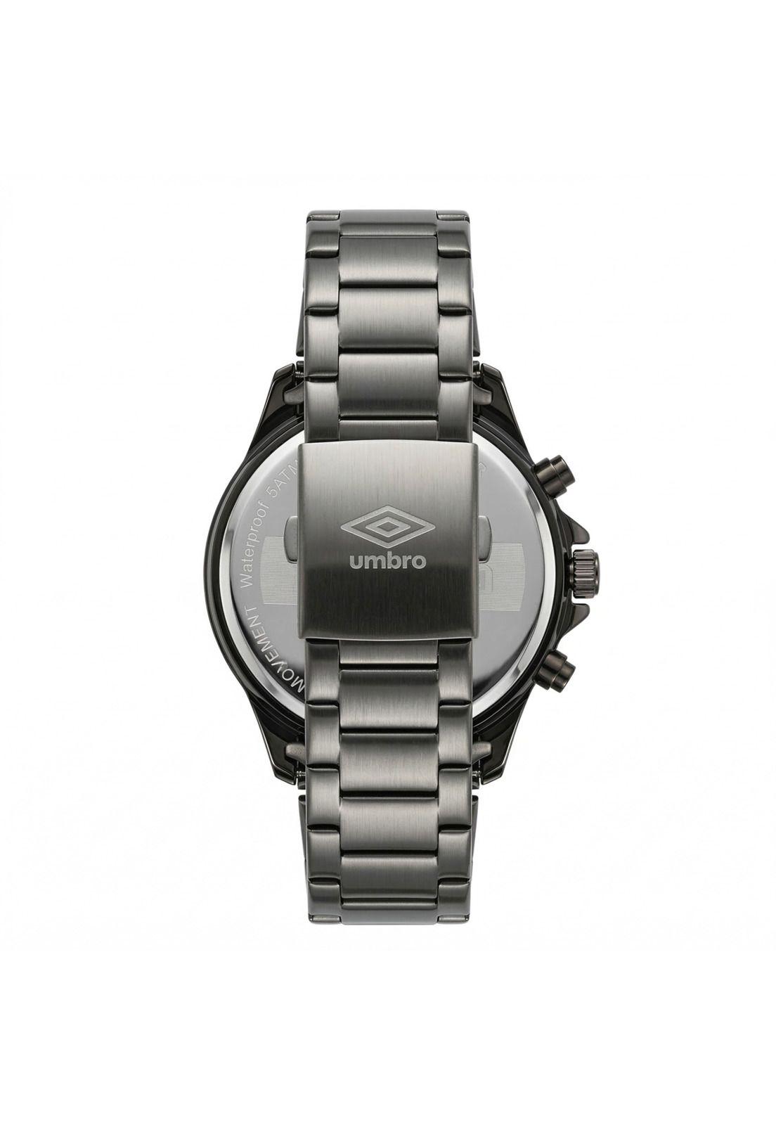 Reloj Análogo Hombre Umbro Plus Gris UMBP-1500-159-3