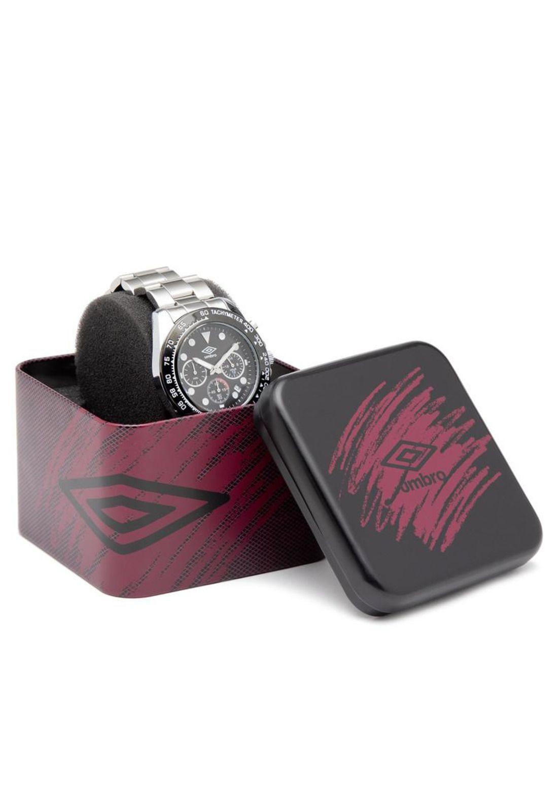 Reloj Umbro Plus UMBP-4900-4 Plateado Hombre-3
