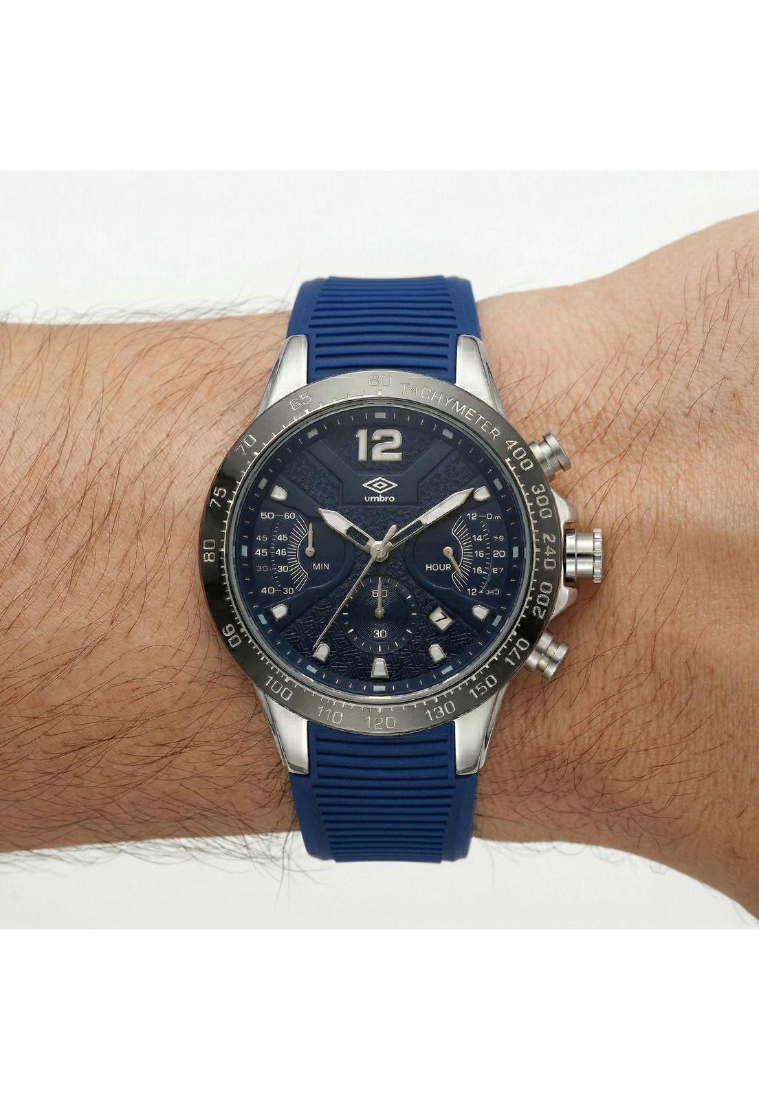 Reloj Análogo Hombre Umbro Plus Azul UMBP-1500-93-3