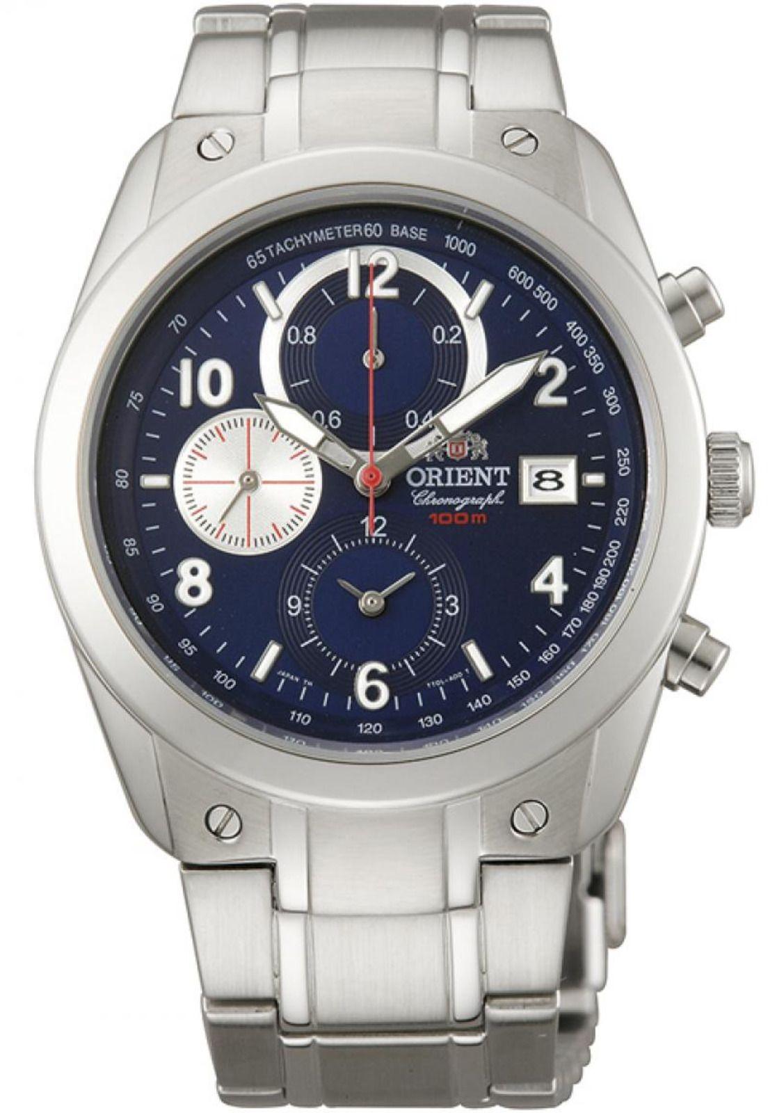Reloj Deportivo Plateado Orient-0