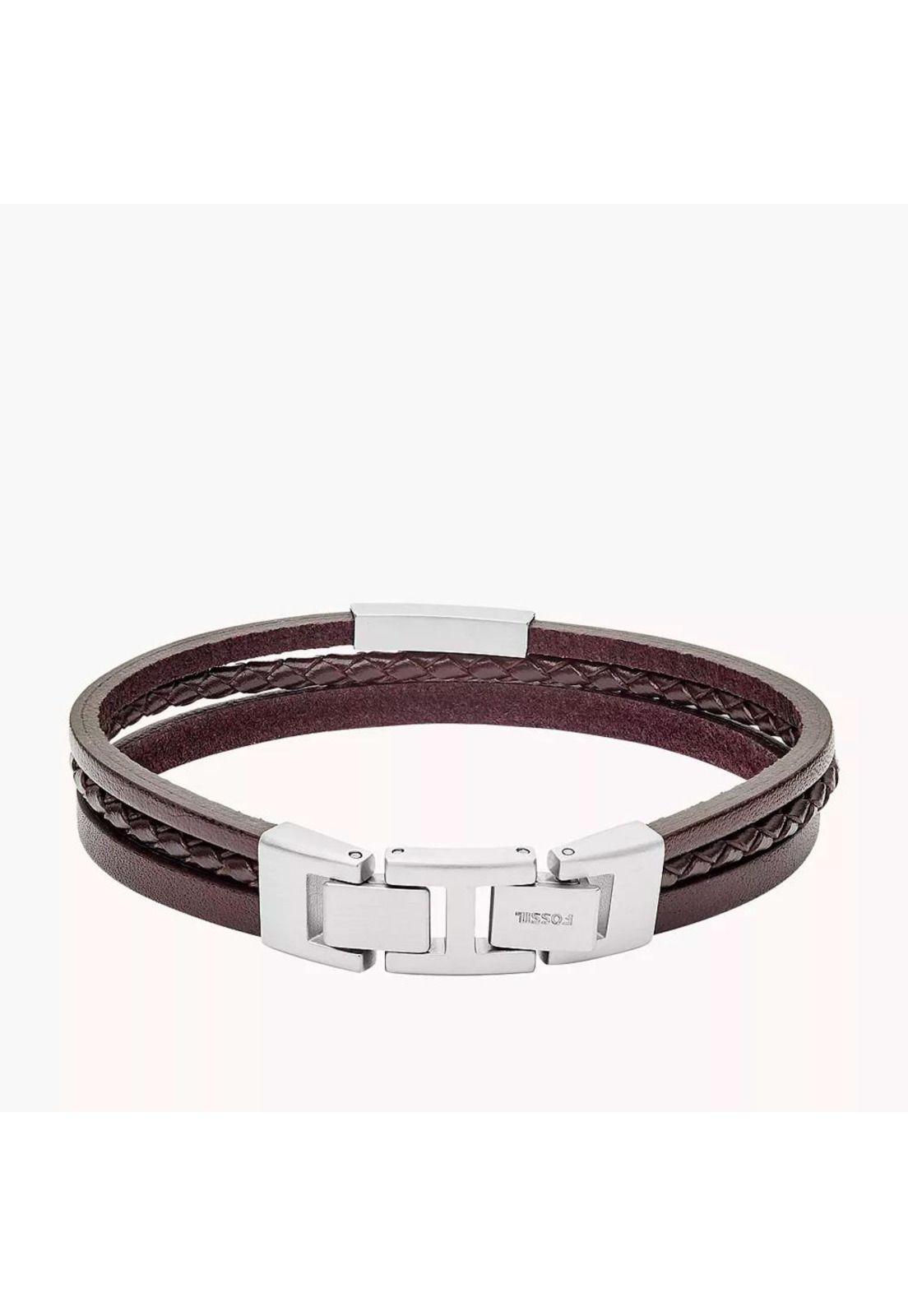 Brazalete Fossil Café Hombre JF03323040-1