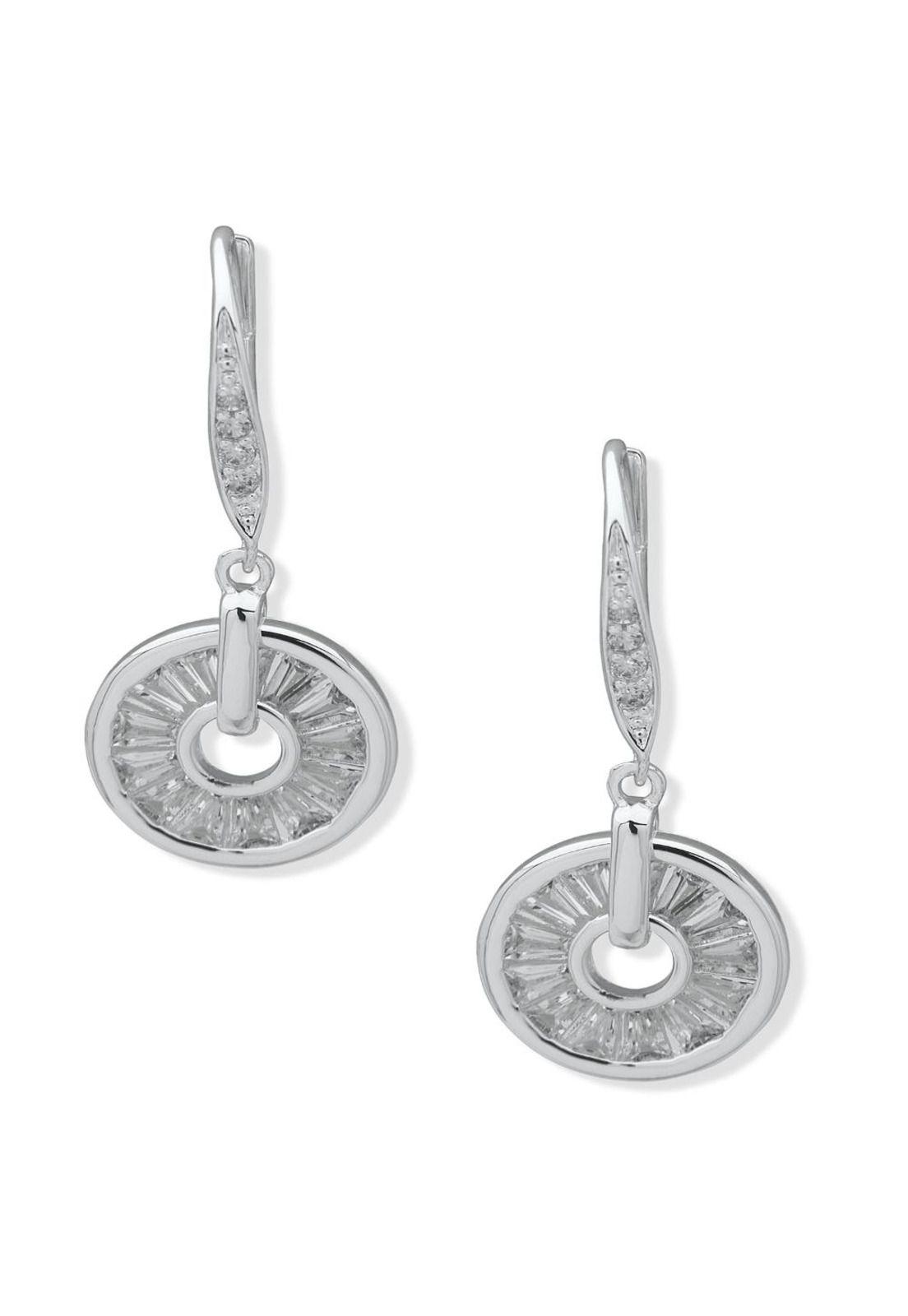 Aros Anne Klein Plateado Mujer 01G00683-0