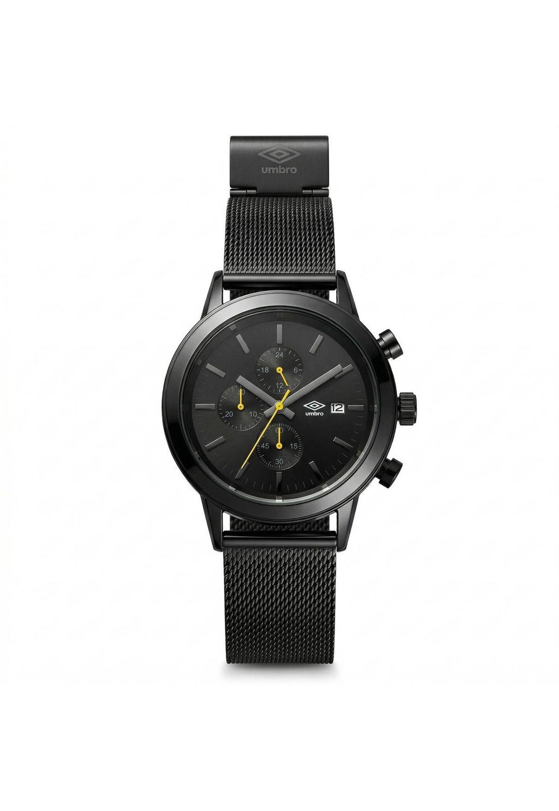 Reloj Análogo Hombre Umbro Plus Negro UMBP-1500-198-4