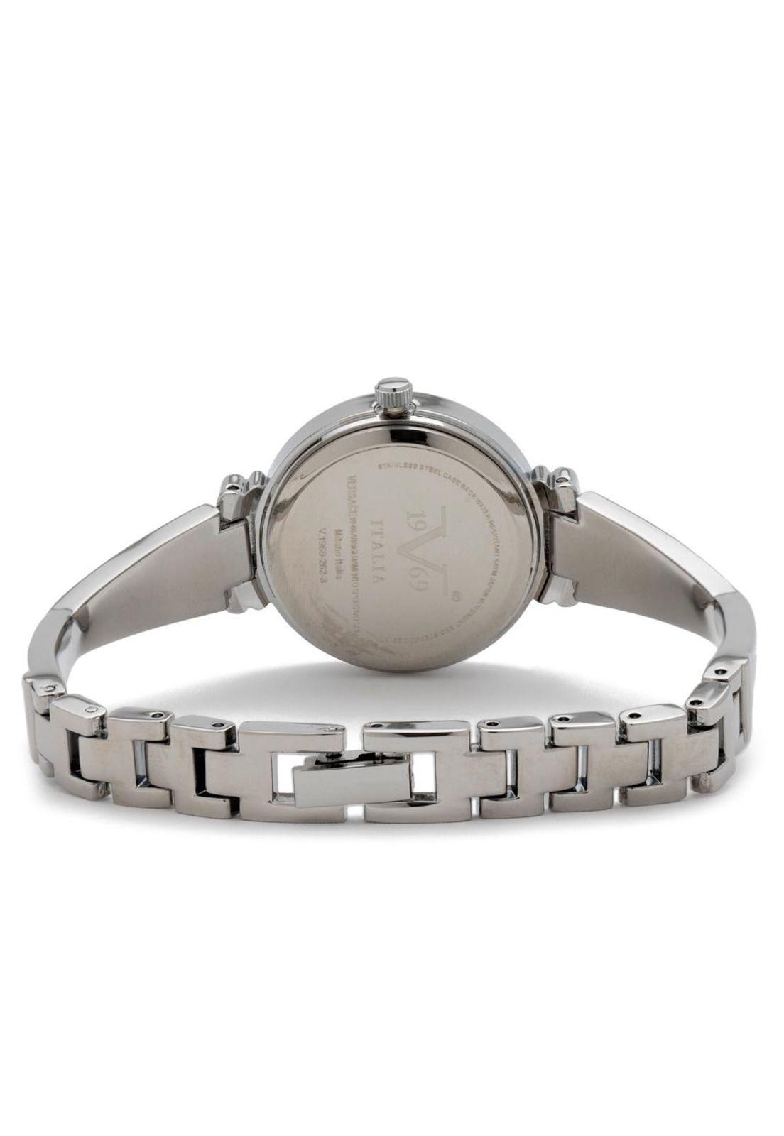 Reloj 19v69 Italia V1969-262-3 Plateado Mujer-1