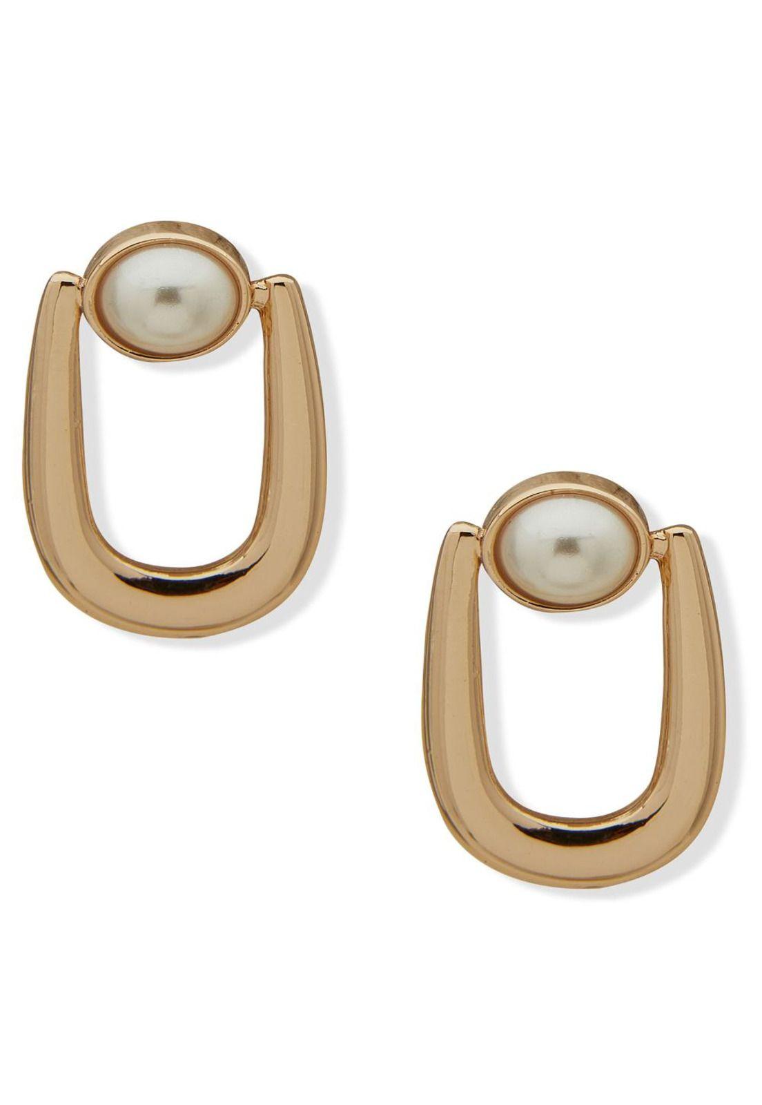 Aros Anne Klein Dorado Mujer 01G00748-0