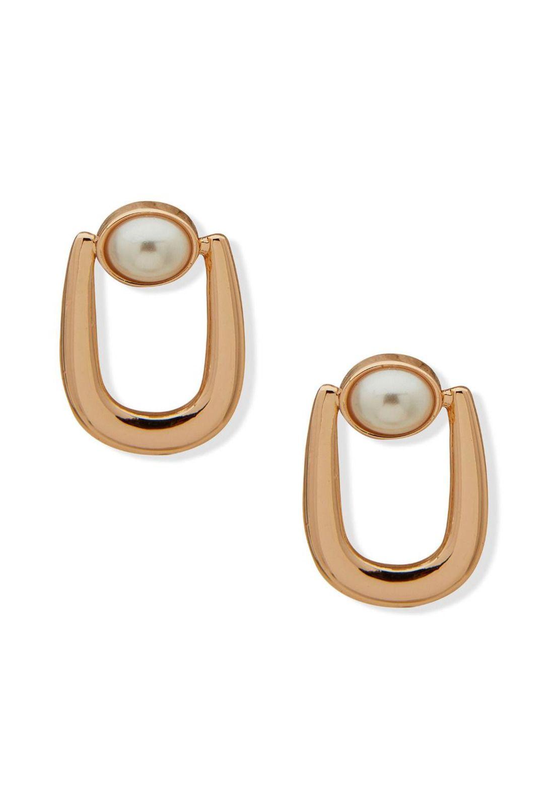 Aros Anne Klein Dorado Mujer 01G00748-1