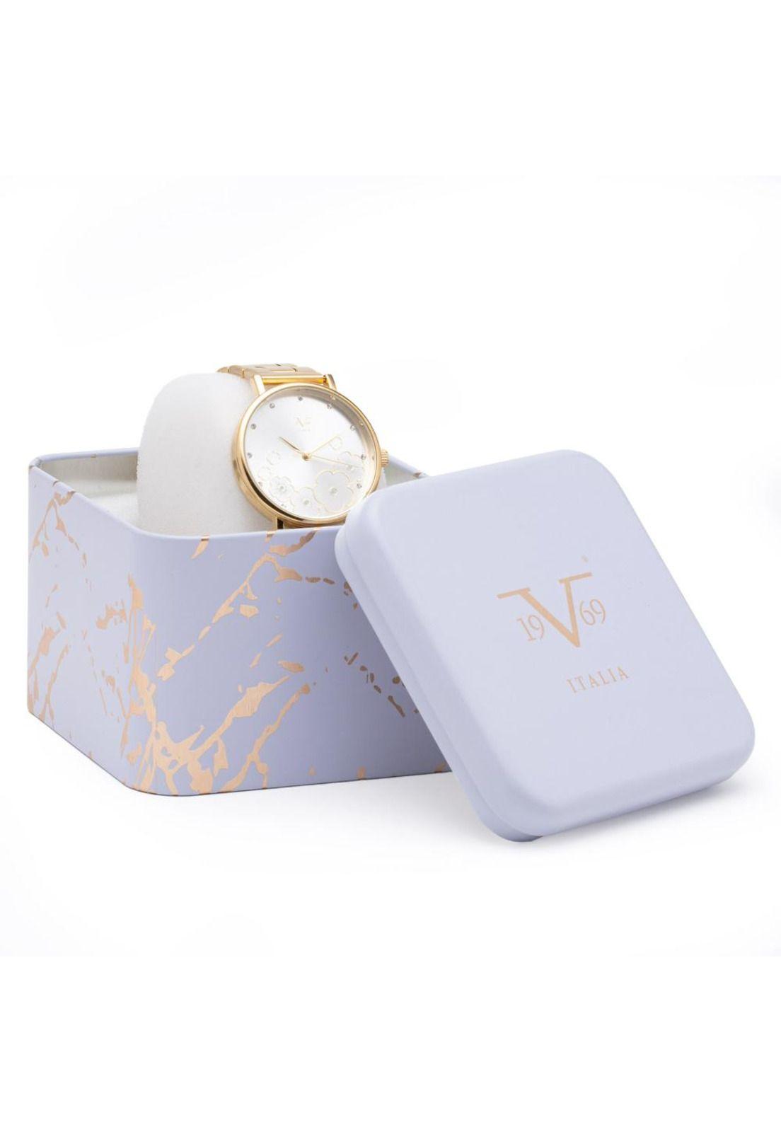 Reloj 19v69 Italia V1969-251-3 Dorado Mujer-3