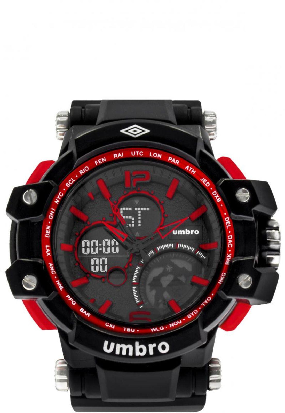Reloj Digital Análogo Negro Umbro-0