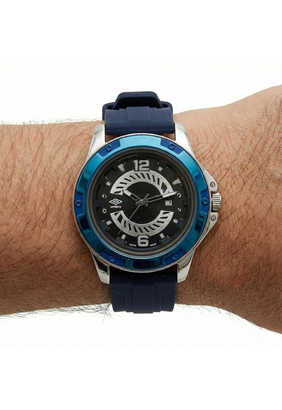 Reloj Análogo Hombre Umbro Plus Azul UMBP-1500-77-2