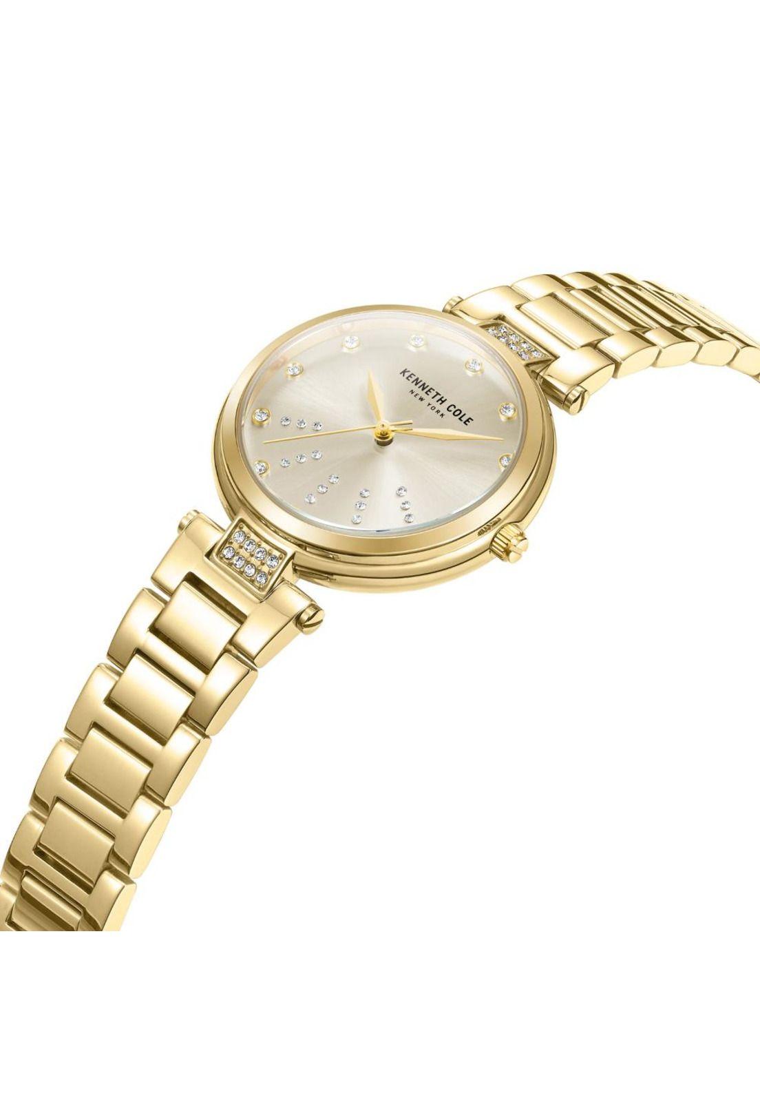 Reloj Kenneth Cole KCWLG2237302 Dorado Mujer-2