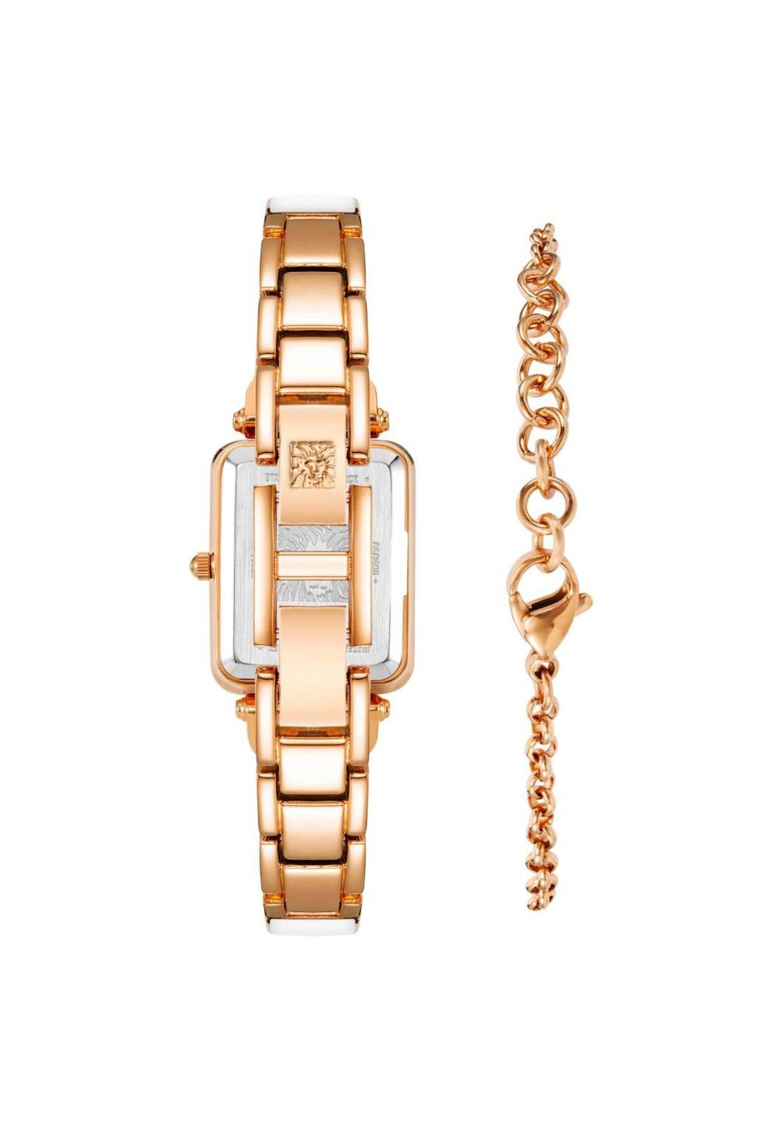 Reloj Anne Klein AK/3898WTST Blanco Mujer-2