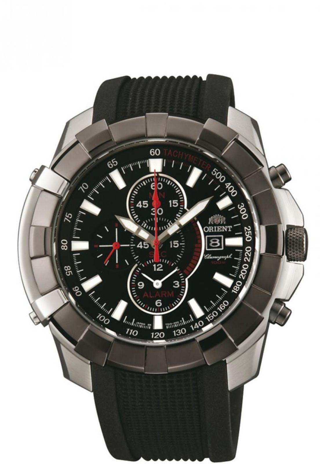 Reloj Deportivo Negro Orient-0