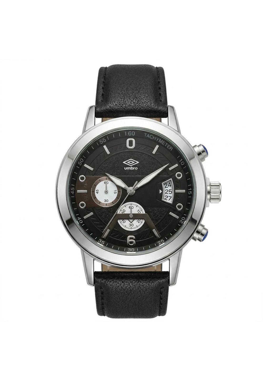 Reloj Análogo Hombre Umbro Plus Negro UMBP-1500-202-0