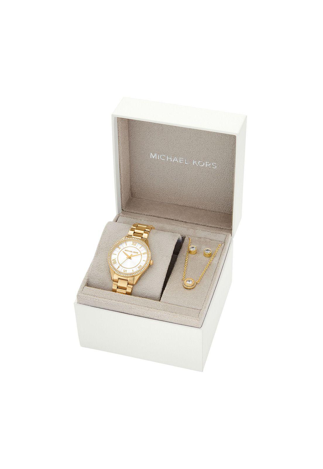 Reloj y Set Joyas Michael Kors MK4849SET Dorado-1