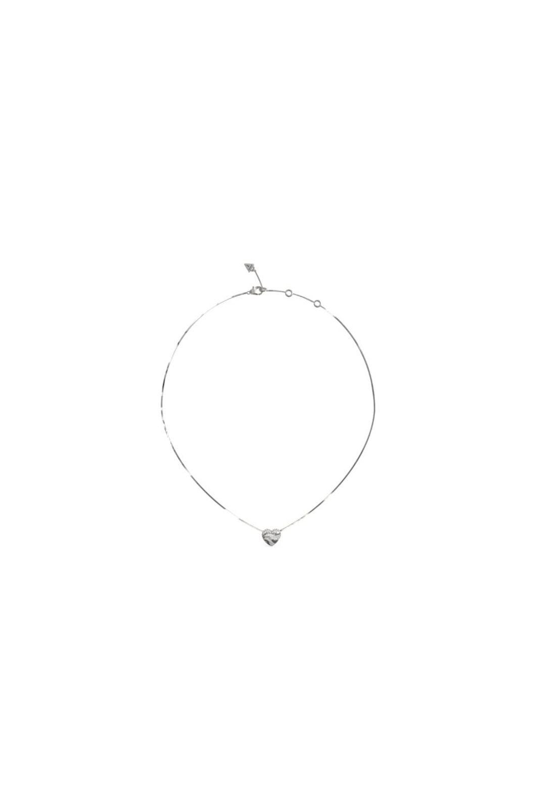 Collar Guess Plateado Mujer JUBN04501JWRHT-U-0