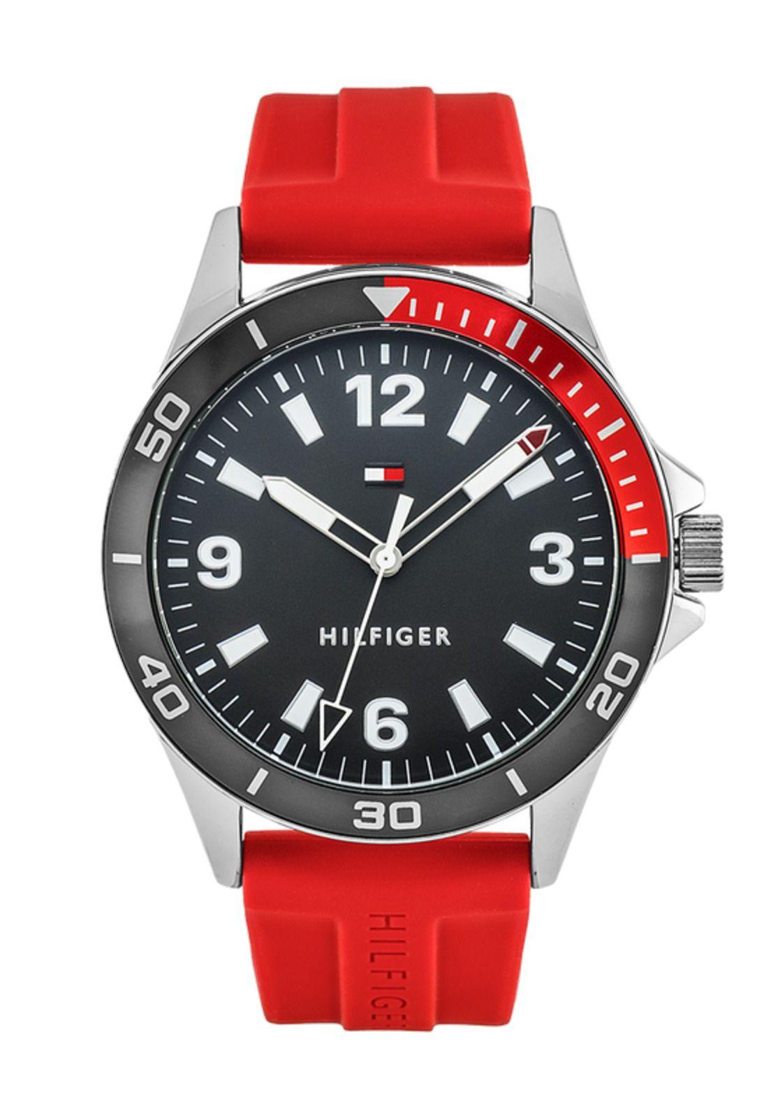 Reloj Tommy Hilfiger 1791867 Rojo Hombre-0